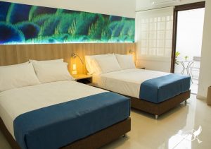 habitacion para 4 personas kau hotel